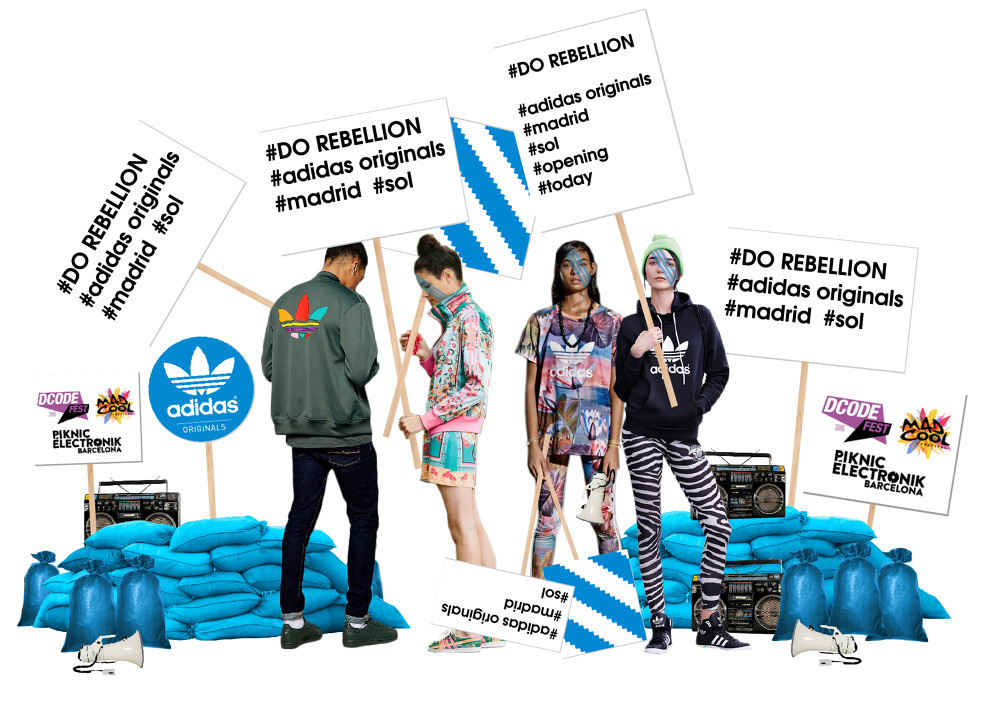 Propuesta de activación para la nueva tienda de Adidas Originals en Sol |  Archtalent